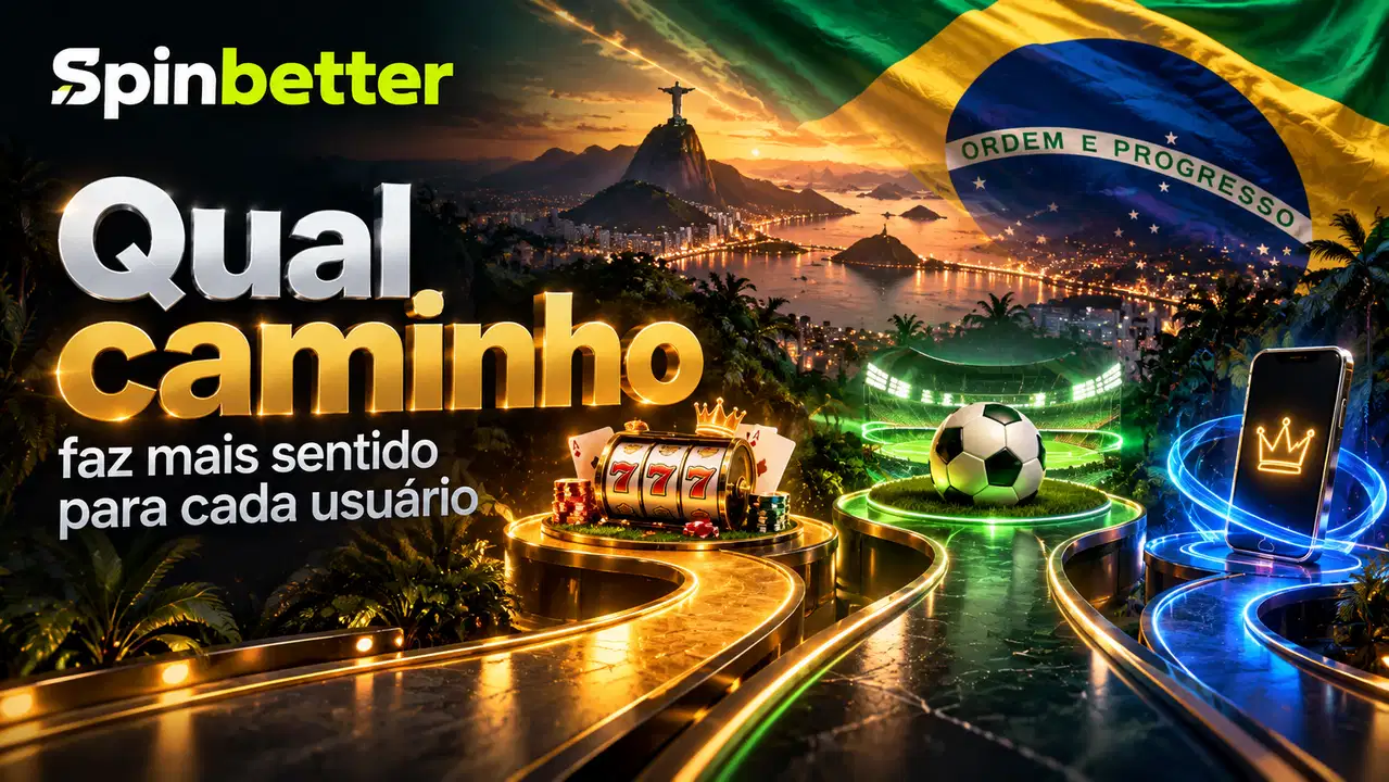 SpinBetter Brasil - caminho ideal para cada usuário